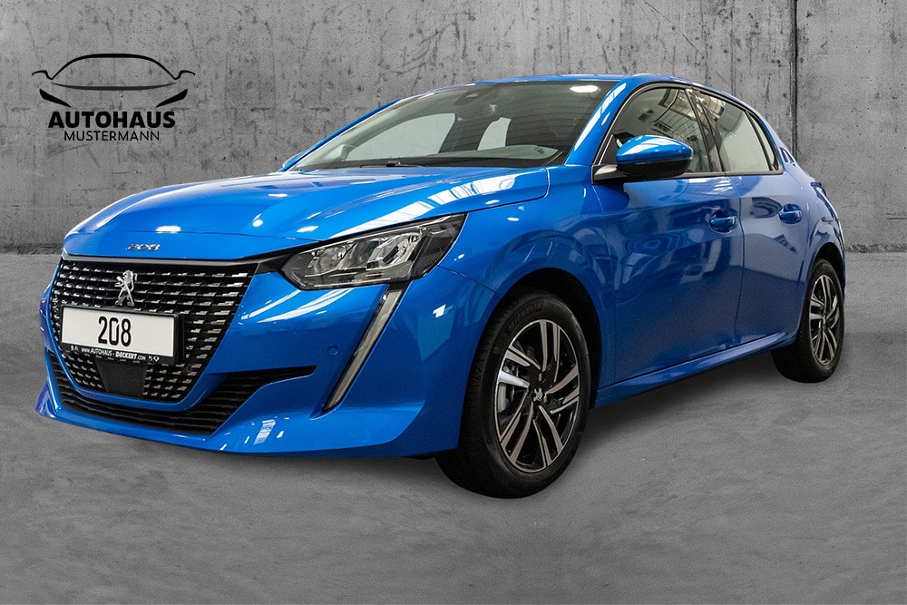 Peugeot 208 Freigestellt und montiert